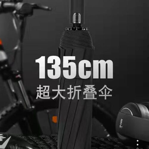 十骨雨伞自动超大号全自动折叠伞加D固抗风男女双人三人晴雨两用