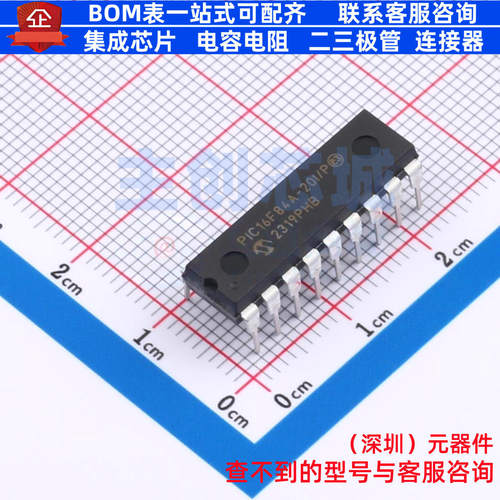 单片机(MCU/MPU/SOC) PIC16F84A-20I/P PDIP-18 MICROCHIP(微芯)