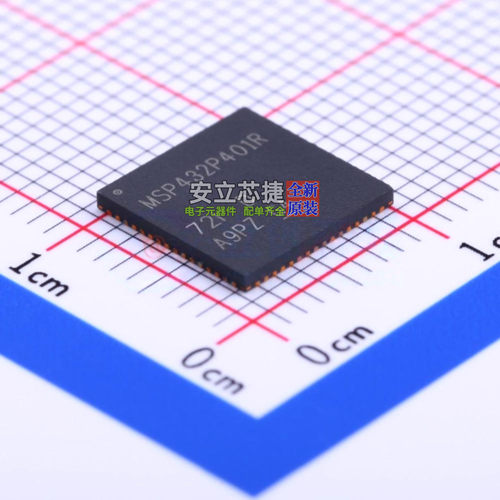 单片机(MCU/MPU/SOC) MSP432P401RIRGCT QFN-64 TI/德州 全新原装