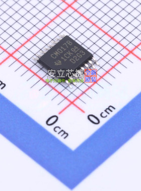 计数器/分频器 CD4017BPWR TSSOP-16-4.3mm TI/德州 电子元件配单
