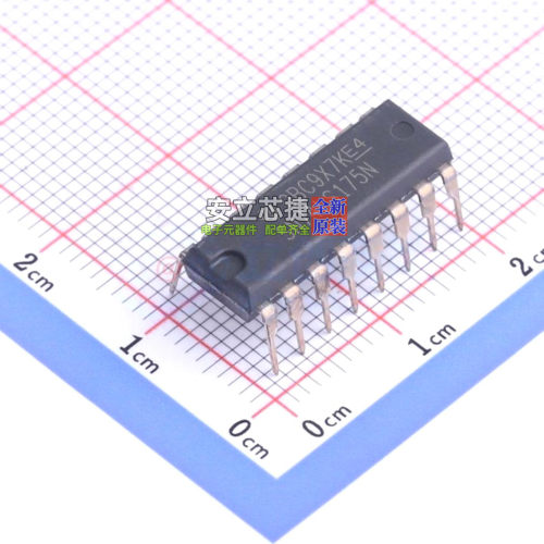 触发器 SN74LS175N PDIP-16 TI/德州 电子元器件配单全新原装