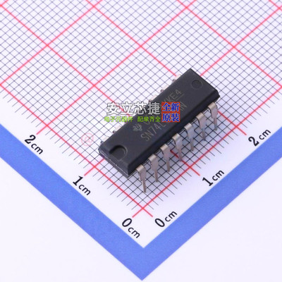 触发器 SN74LS74AN PDIP-14 TI/德州 电子元器件配单全新原装
