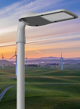 跨境鸭舌路灯100W150W可调角度压铸铝工程高光效led街道照明路灯