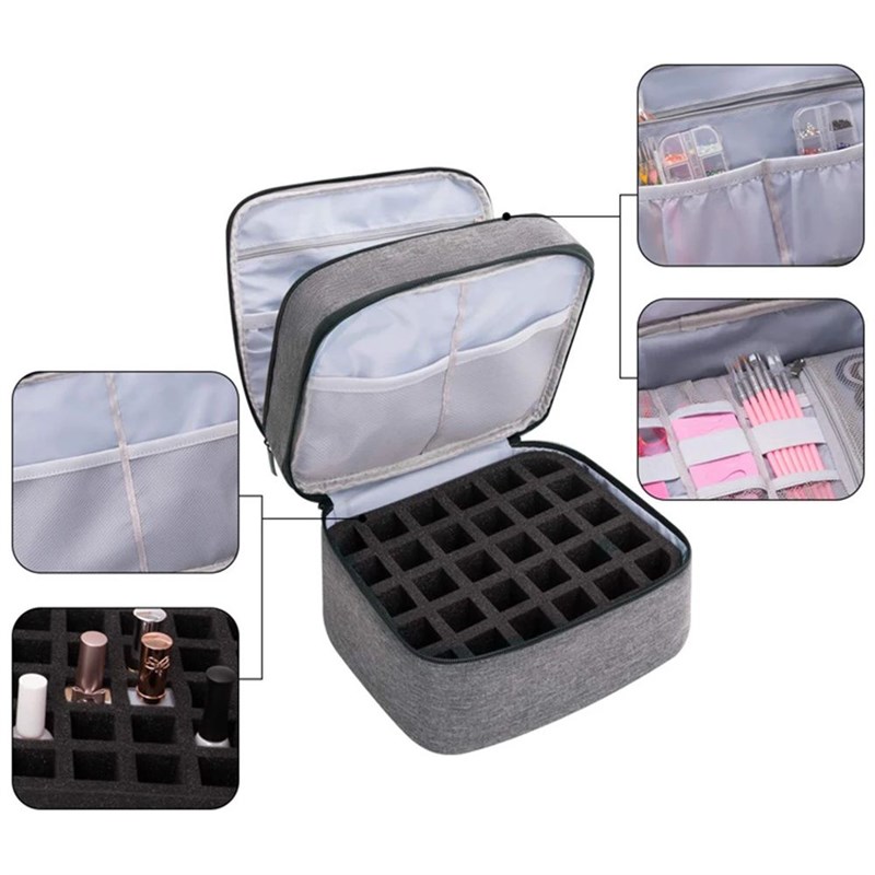 Nail Polish Storage Bag EssentialE Oil Bag Portable Cosmetic