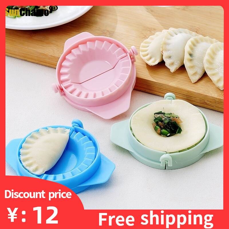 Dumpling Mold Jiaozi Maker DoughD Press Ravioli Hand Mould1