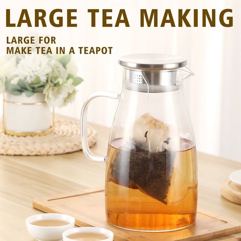 100Pcs Teabags lBiodegradable Paper Tea Bag Drawstring Eco-F