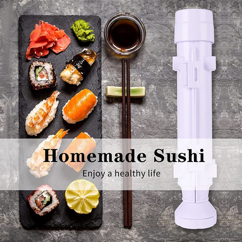 Quick Diy Sushi Maker Set Machine RiHce Mold Bazooka Roller
