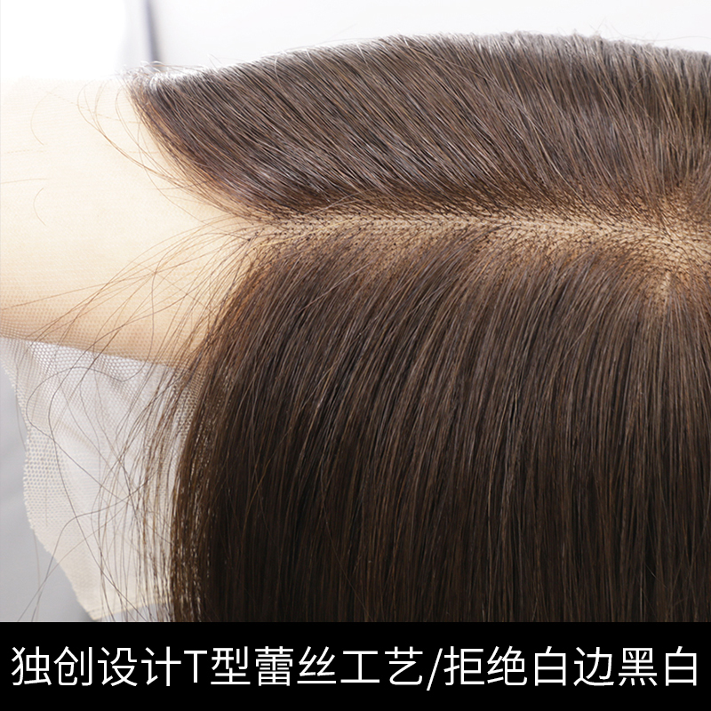 假发女短发造型真发全头套式波波头可爱羊毛卷全真人发丝自然发套