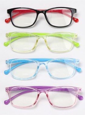Square Anti-blue Light Kids GlassesF Optical Frame Children