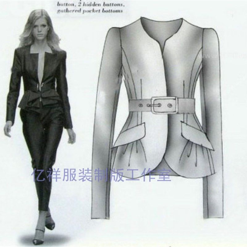 专业服装打版来图来样看图制版代客男女时装制板驳版样衣制作加工,商务/设计服务,服饰设计,淘宝优惠券,粉丝福利购,淘宝优惠卷