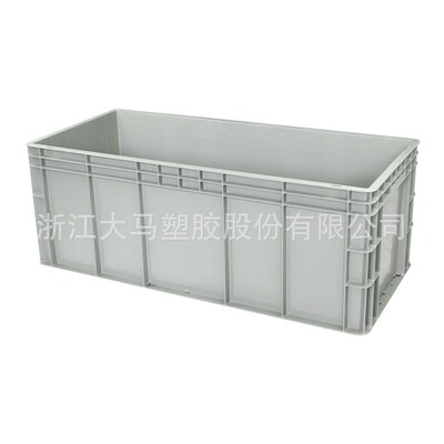 厂家直供 EU4933防静电加厚耐摔塑料箱 物流专用箱周转箱