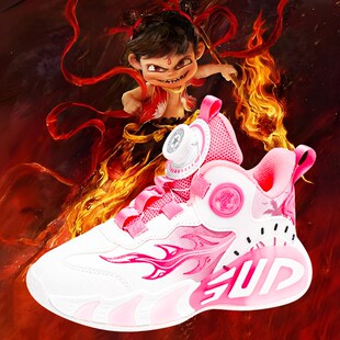 哪吒童鞋女童鞋子2025新款夏季儿童运动鞋轻便跑步大童篮球鞋女孩