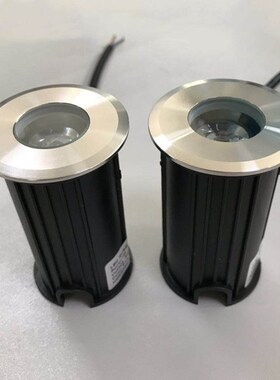 led不锈钢小埋地灯户外防水防眩光IP67水底地面嵌入式射灯草坪灯