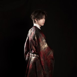 鎏 织金布G油墨感中国风平摆圆领袍 惜物国风 明制汉服圆领男女款