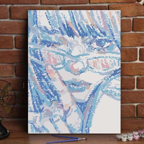 数字油画diy填色高颜值艺术丙烯画手工涂色高级感生日礼物装饰画