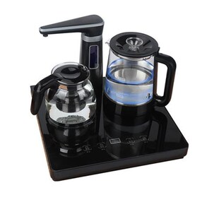 亚联饮水机小型台式茶吧机家用下置水桶全自N动上水烧水机智能泡