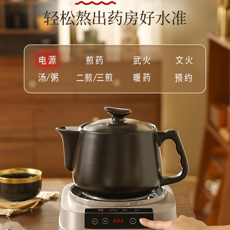 砂锅药锅电药壶煎药壶炖汤炖补品全自动保温加热分体定时煲煮药壶