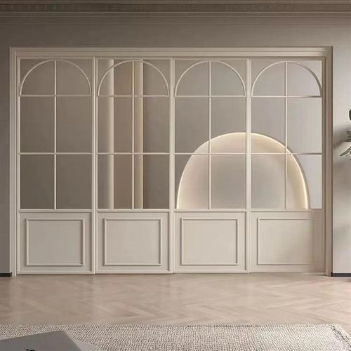 铝合金法式复古门推拉折叠门平开门卫生间厨房阳台玻璃门