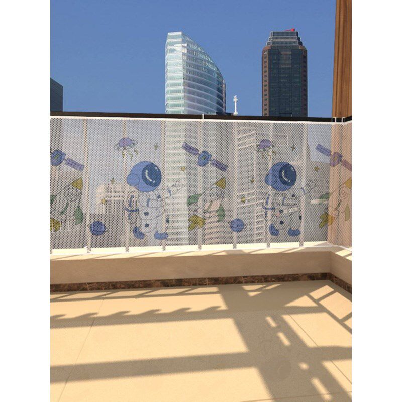楼梯防护网儿童的天井防坠网安全的网阳台装修猫咪网绳的婴儿露台