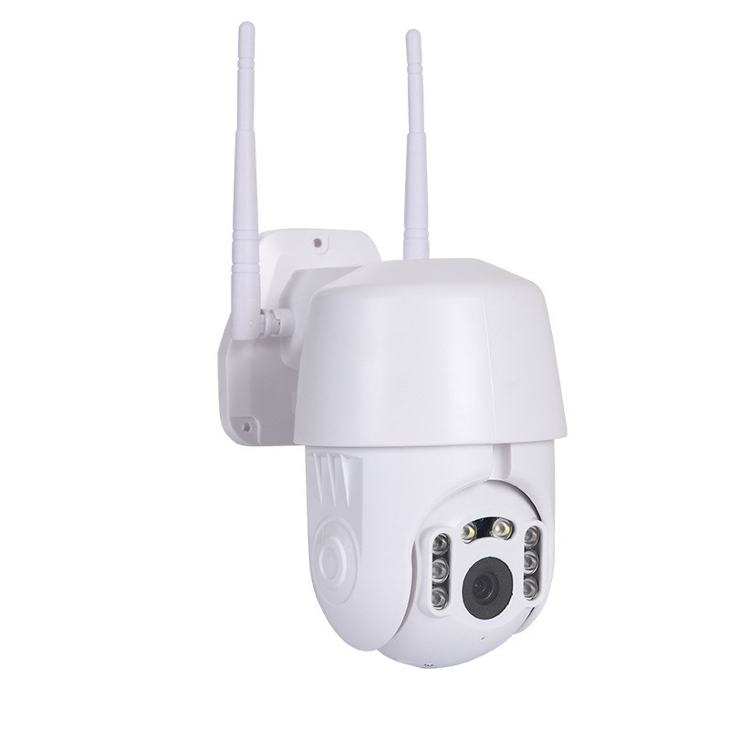 八颗灯室外防水球机 m1080P高清网络无线WIFI自动人体追踪摄像头