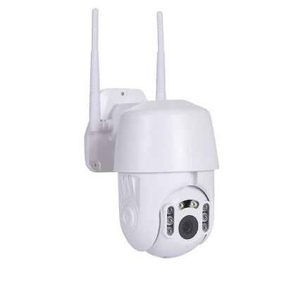 八颗灯室外防水球机 m1080P高清网络无线WIFI自动人体追踪摄像头
