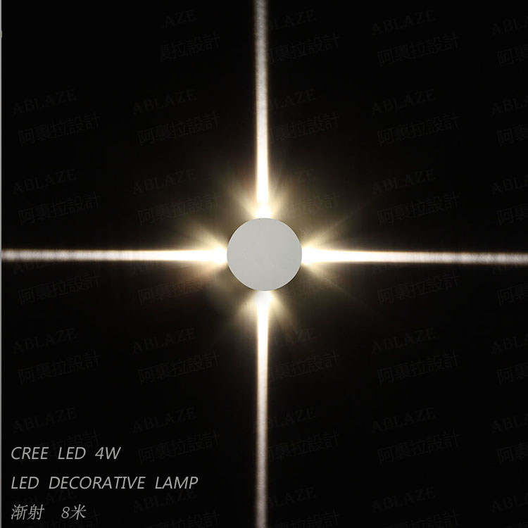 LED光效灯 背景直线光束光线 聚光灯十字星灯 过道壁灯射灯壁灯