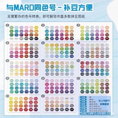 豆融合O6mmMA超高质拼豆RD同源充包充装通用COC工具包立豆盘