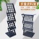 资料架宣传架铁艺 书报架彩页展示架报刊架杂志架展会便携