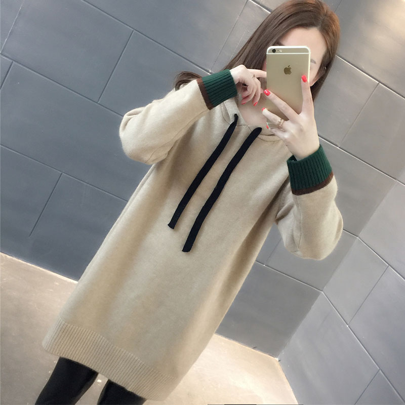 哺乳装外出时f尚秋冬装加厚哺乳毛衣女冬季产后上衣打底衫哺乳衣