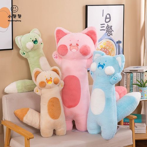 嘟嘟猫抱枕毛绒玩具小猫咪玩偶枕头娃娃公仔靠枕床上睡觉抱长条枕