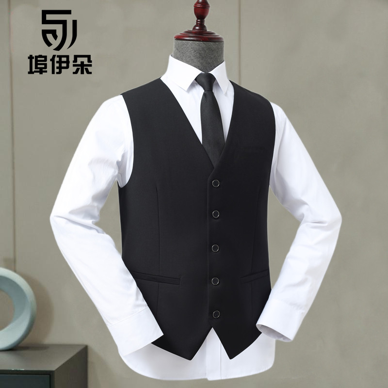 春秋韩版潮修身西装马甲男男士英伦西服背心休闲职业马夹伴郎马甲,男装,常规马甲,淘宝优惠券,粉丝福利购,淘宝优惠卷
