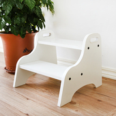 儿童垫脚凳洗漱台宝宝洗手间三层加木踩脚凳踏脚凳防滑稳固