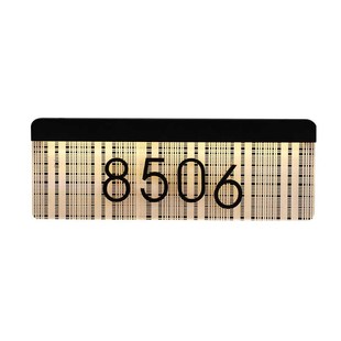 酒店智能门显发光门牌号房号牌宾馆客房扫入住勿扰号码牌