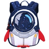 爱卡通书包 儿童包定制环保潜水料岁幼儿园防走失包