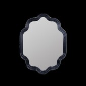 异形带灯浴室镜欧式 饰镜 壁挂梳妆镜复古防雾镜子装