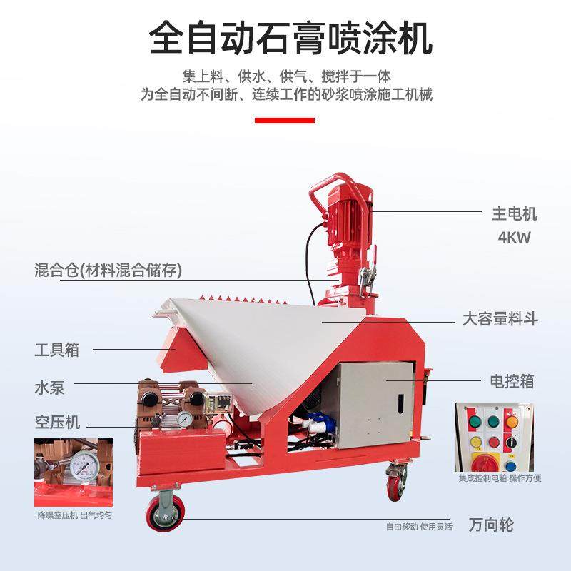 全自动粉刷石膏喷涂机配件M6轻重质磷干粉石膏搅拌抹灰喷浆粉墙机,清洗/食品/商业设备,其他食品加工设备,淘宝优惠券,粉丝福利购,淘宝优惠卷