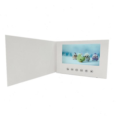 简装视频广告宣传册电子贺卡礼品地产企画册视频贺卡视频宣传册