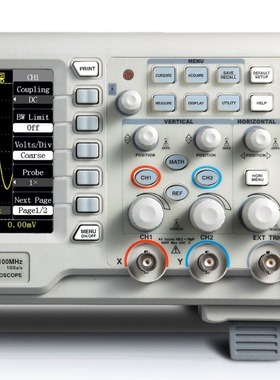 安泰信示波器GA1102CAL1202CAL3204CFL带宽100200双通道四通道