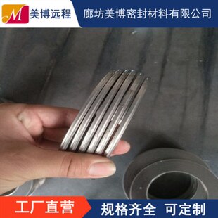 金属缠绕垫片内外环耐温压金属石墨四氟缠绕垫不锈钢304ABD型