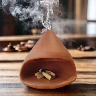 Palo Santo holder棕色家居装饰品秘鲁圣木燃烧盘托盘圣木燃烧器