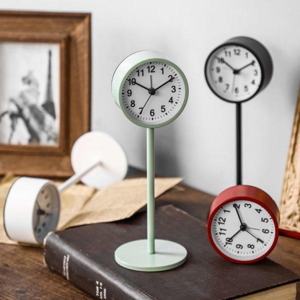 闹钟简约北欧风格学生用静音床头钟表创意个性台钟桌面摆件小座钟,家居饰品,台钟/闹钟,淘宝优惠券,粉丝福利购,淘宝优惠卷