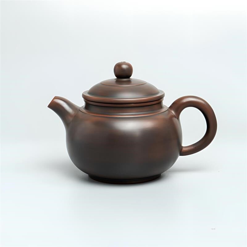 淳艺坭兴 甘世荣 仿古壶200cc全手工坭兴陶 泡茶壶茶器茶具送礼壶
