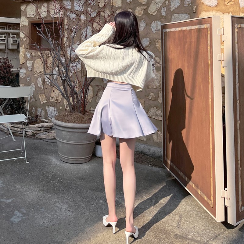 鱼尾裙半身裙2024夏季新款荷叶边包臀a字裙高腰显瘦短裙半裙女 夏