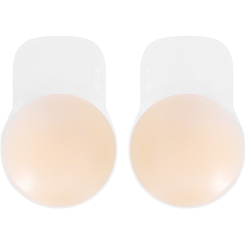 VCN粉肌提拉乳贴隐形硅胶胸贴女婚纱吊带用上R托大胸Z防下垂防凸