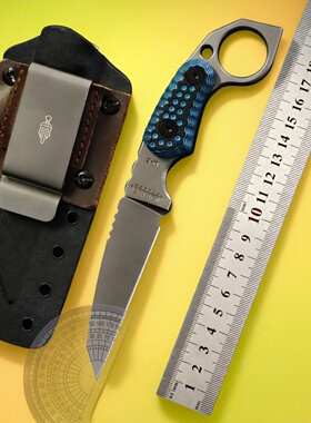 米勒Miller Bros.BIsdes爪刀代工兄弟定制出口版户外小刀求生露营