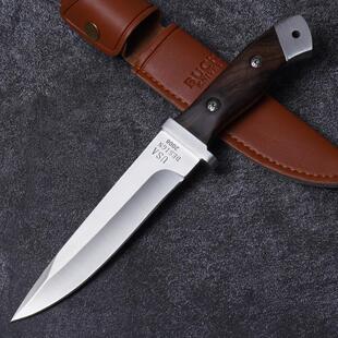 战术级M390钢锻造户外生存刀高硬度直刃野营刀具多功能分割肉防身