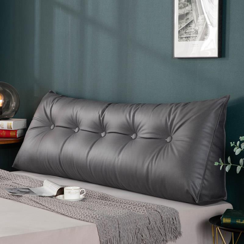 三角床头靠垫床上长靠枕软包卧室沙发双人护腰可拆洗榻榻米大