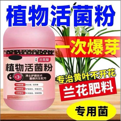植物活菌粉兰花专用微生物菌剂护根养根壮根防烂根神器水溶肥料