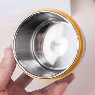 不锈钢双层保温汤杯上班水杯早餐大容量密封汤罐