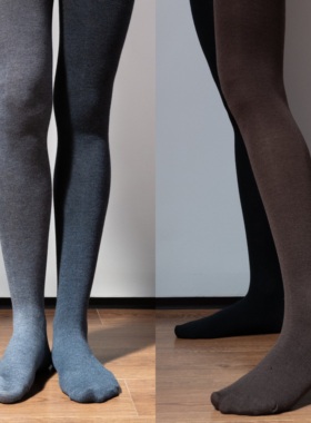 BigSocks羊毛桑蚕丝连裤袜150g女110d秋冬保暖纯色显瘦百搭裤袜